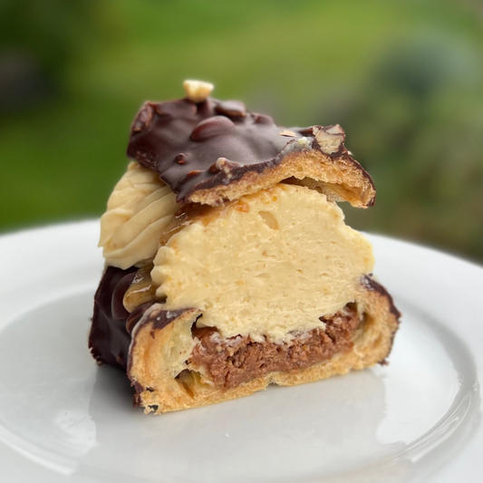 Le Choux Choco-Cacahuète