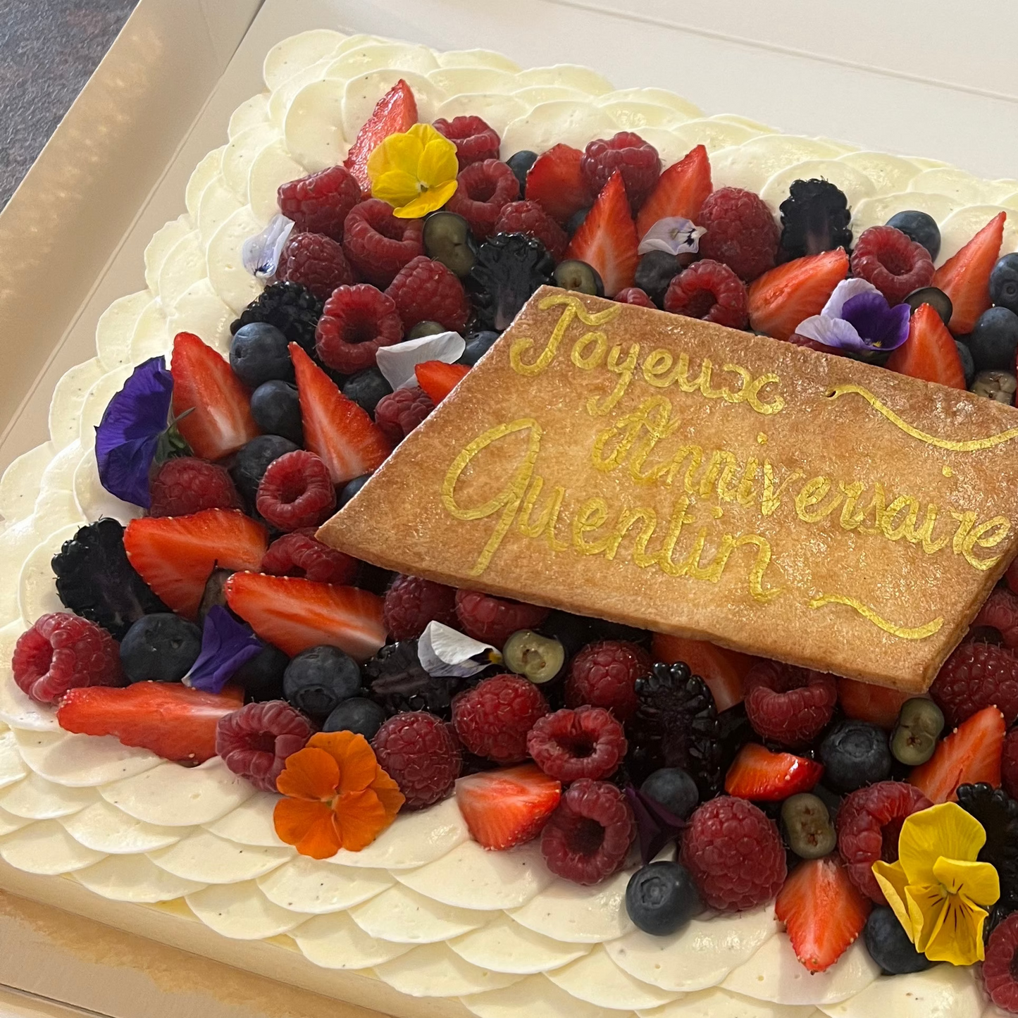 L'Entremet Fruits Rouges